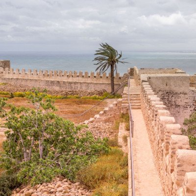 Fort Wall Tower Sea View Tunisia Kerkouane Kelibia Day Trip From Sousse Tunis Img 5431